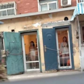 天津滨海新区橱窗女郎